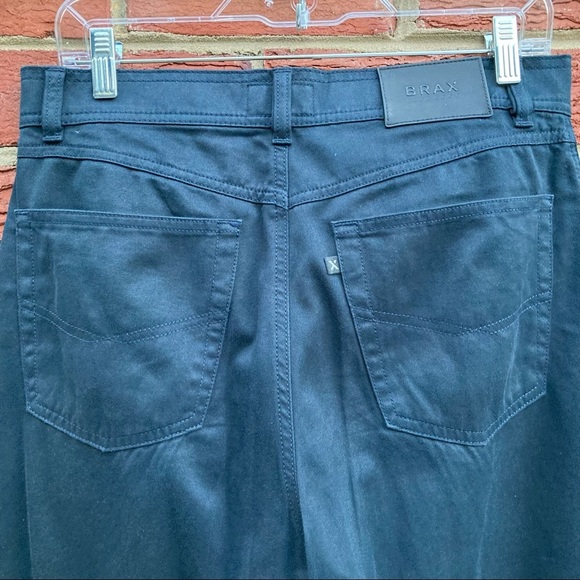 Brax feel good black men pants size 32 classic five pockets - Picture 8 of 16